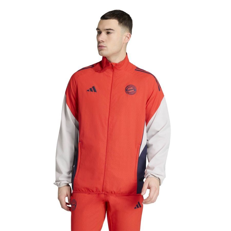Bayern München Training Jacket Presentation Tiro 25 - Hi-Res Red - Men's-SoccerKits Hub | Buy Soccer Jerseys Online